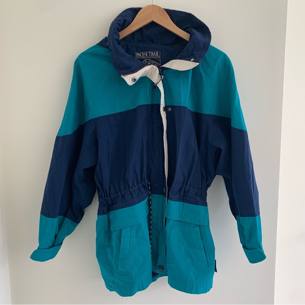 PACIFIC TRAIL vintage coat, blue